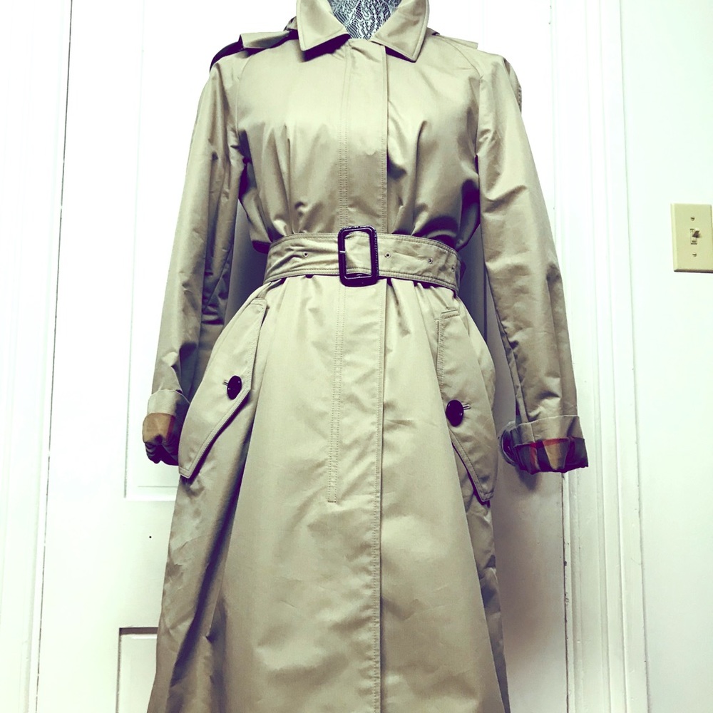 Burberry Kibworth hooded breasted trench coat - Picture 1 of 8